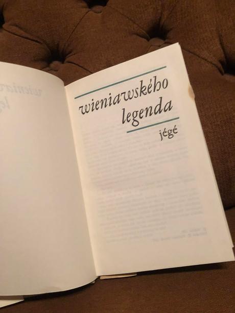 Wieniawského legenda - kniha,