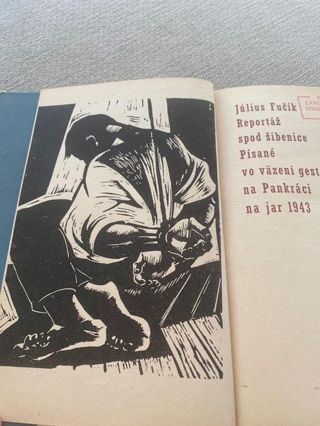 Stará reportáž spod šibenice julius fučík 1955,