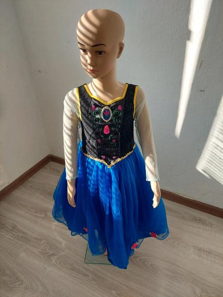 Anna frozen licenčný karnevalový kostým 110-116,