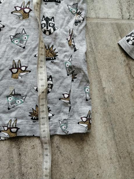 Tričko zvieratká canda, v128, c&a,128