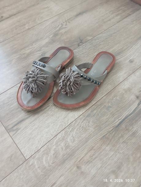 Kožené žabky (už s poštovným), tamaris,36