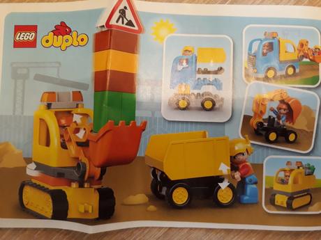 Lego duplo 10812 pasovy bager, 
