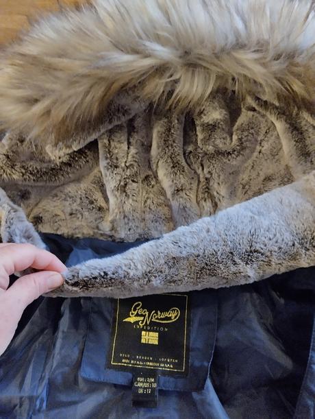 Značková bunda geo norway ako nová, m