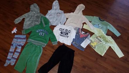 Balík pre chlapca - 11 vecí + darček, 86–98