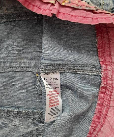 Riflová sukienka cherokee č.92/98, cherokee,98