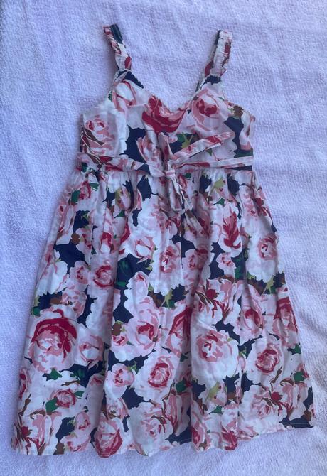 Kvietkované šaty, h&m,110