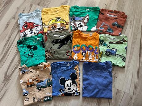 Trička s krátkym rukávom, h&m,110