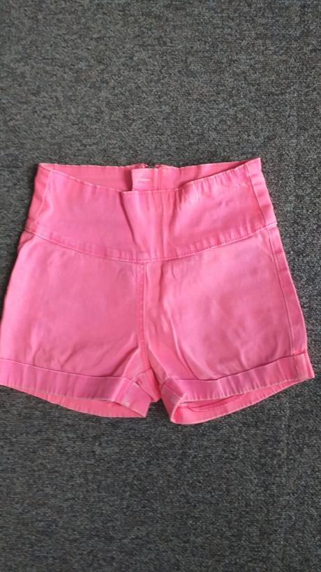 Strecove sortky vysoky pas, 140