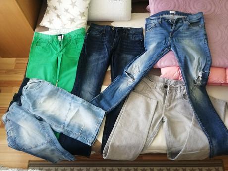 Rifle balík 4ks dlhé v 170/14-15.rokov/+1kratasy, l