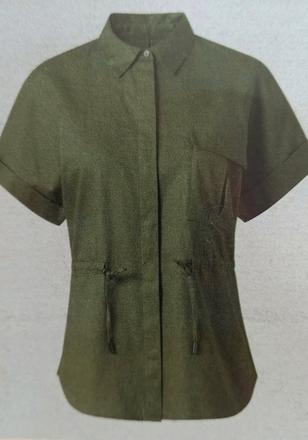Prirodna lanova kosela bluzka - premium linen blen, esmara,40