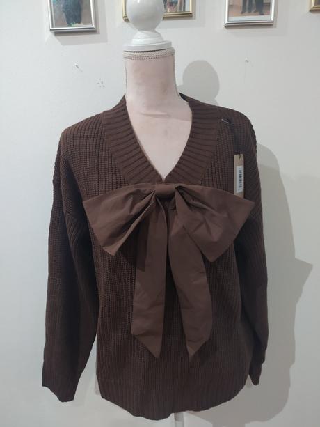 Sveter s mašľou, l / m