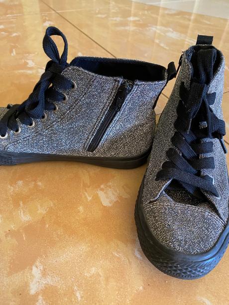 Strieborné tenisky, next,37