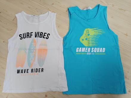 2x tielko h&m, h&m,134