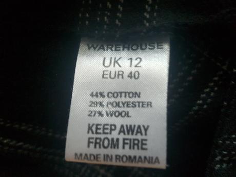 Karo kockovana sukna warehouse, warehouse,40