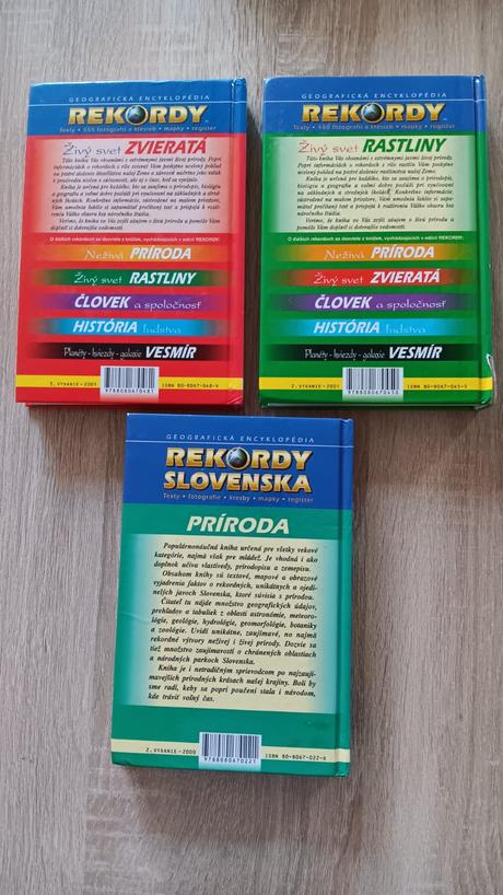 Knihy rekordy-príroda,