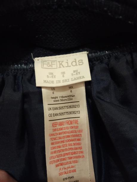 Sukňa s hviezdičkami, f&f,128