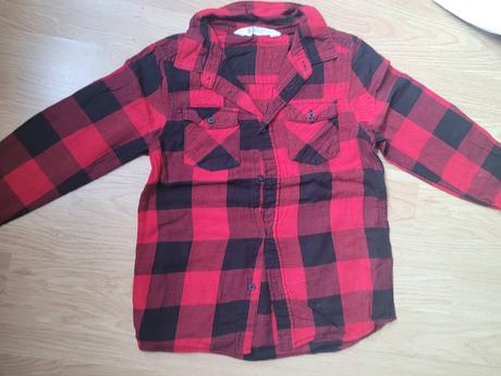 Tričká, košeľa a pyžamo - cena spolu za všetky, h&m,122