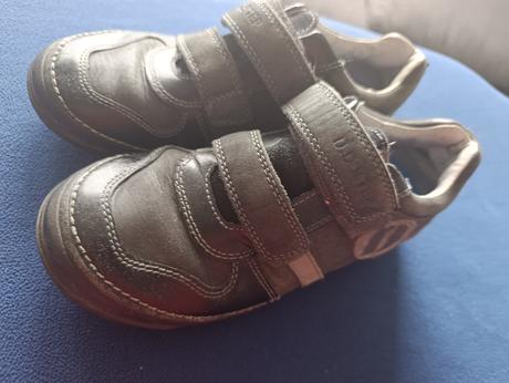 D.d. step kožené topánky na suchý zips, 34, vd 21, d.d.step,34