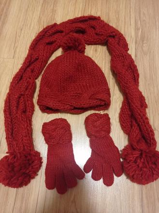 Ciapka, sal a rukavice, 98