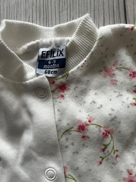 Vzorovany dlhorukavovy overal, 68