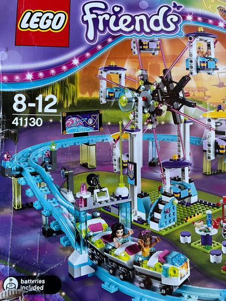Lego friends horská draha v zábavnom parku, 
