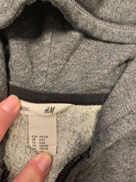 Mikina h&m vel. 110-116, h&m,110