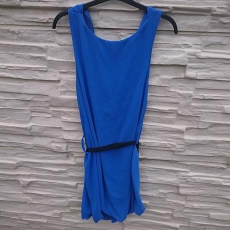 Kráľovsky modré šaty, s