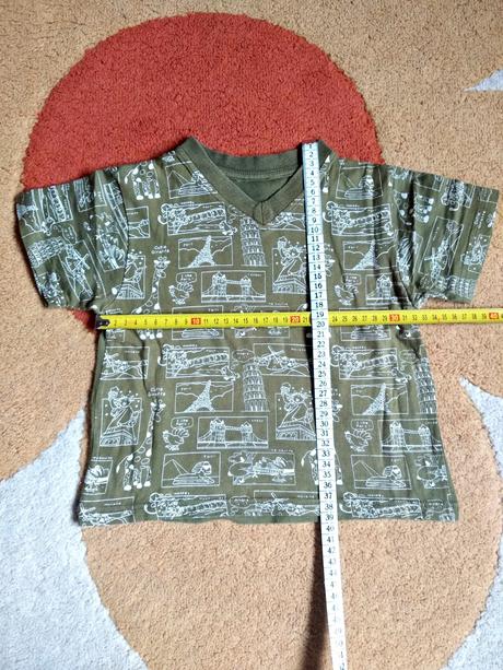 12ks detské letné tričká, 98