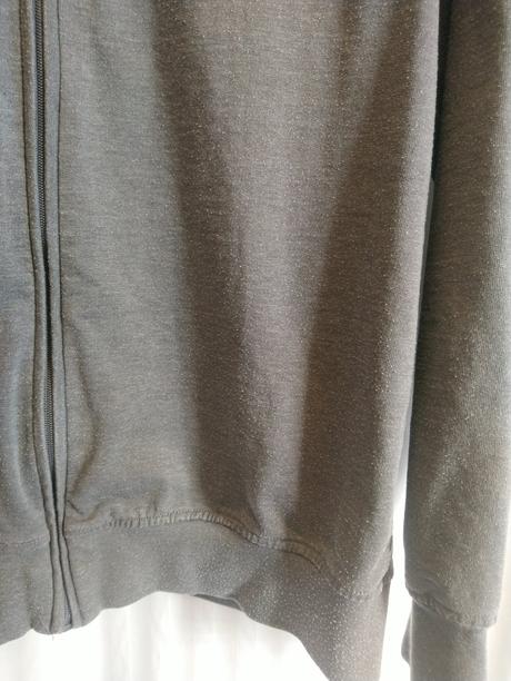 Pánska sivá mikina na zips, watsons, l, l