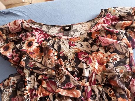 Volanikove saty, h&m,m