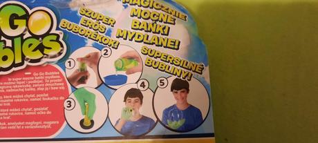 Bublifuk so speci rukavicou, 