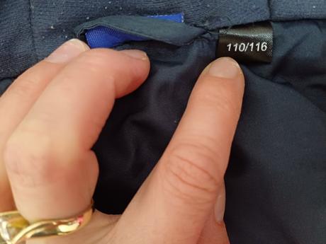 Dievčenská zimná vetrovka, lupilu,110