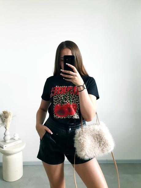 Koženkové kraťasy only xs, only,xs