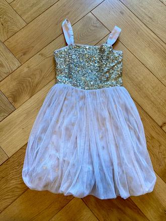 Lindex tylove saty s flitrami, lindex,134