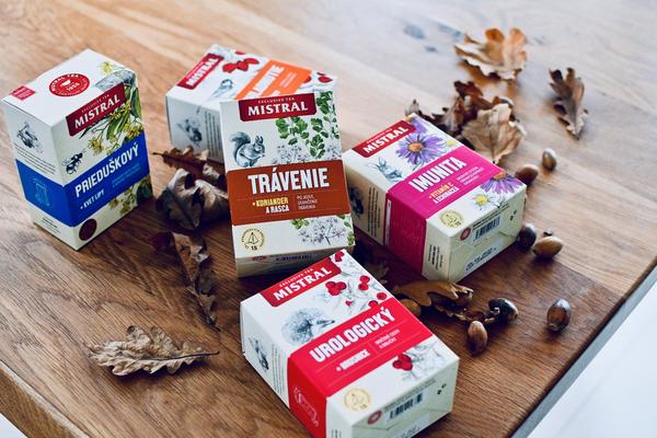 Získajte celý rad bylinných čajov Mistral