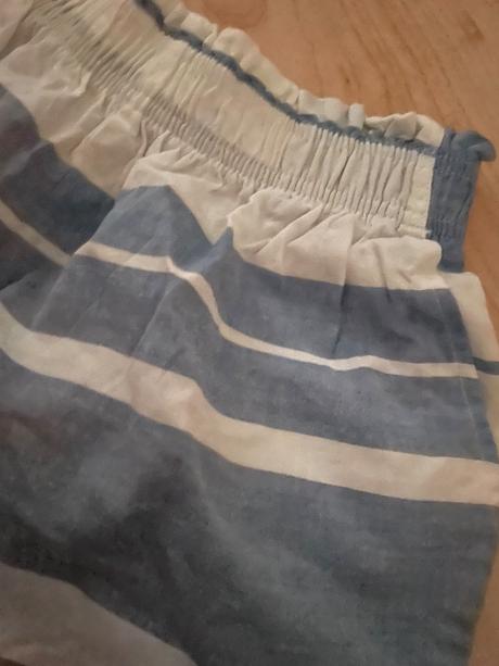 Kraťasy pruhy 12 rokov, h&m,158