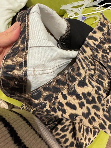 Leopardie nohavice rifle, f&f,s