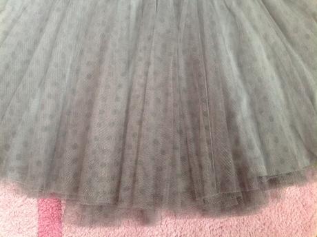 Tylová bodkovaná sukňa, pimkie,36