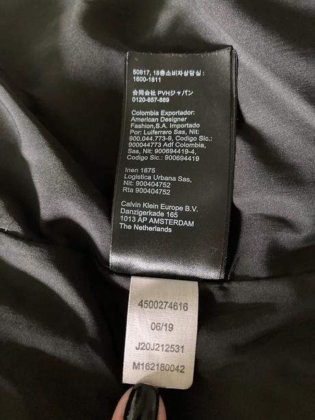 Bunda zn. calvin klein, calvin klein,l