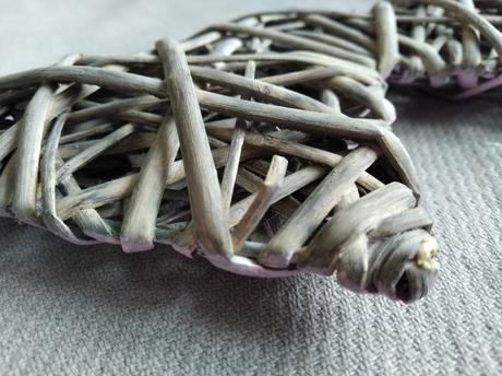 Prútené srdcia - na zavesenie, 