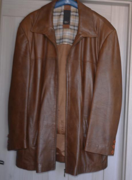 Pánska kožená bunda xxxl, xxxl
