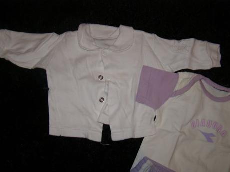 Súprava + body + svetrík, diadora,56