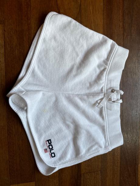 Dievčenské biele šortky ralph lauren, ralph lauren,122