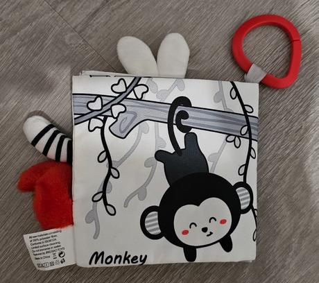 Senzorická knižka  kráľovstvo zvierat, 