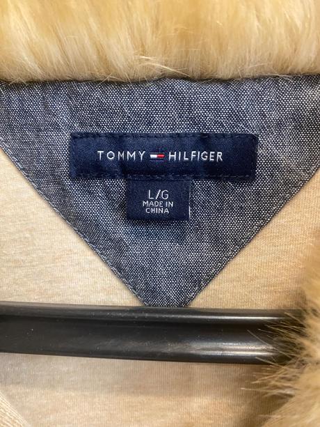 Tommy hilfiger hrubý podšity sveter /bunda, tommy hilfiger,l