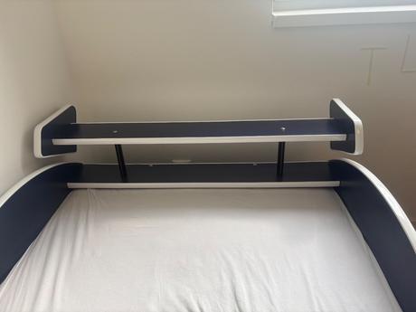 Detská pretekárska posteľ s osvetlením, šírka (cm): 90,dĺžka (cm): 200