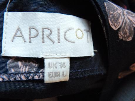 Letné šaty apricote, nenosené, l