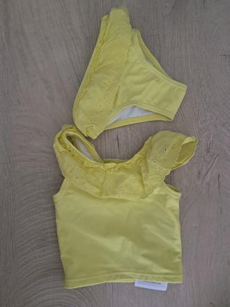 Žlté plavky m&s s upf 50+, marks & spencer,68