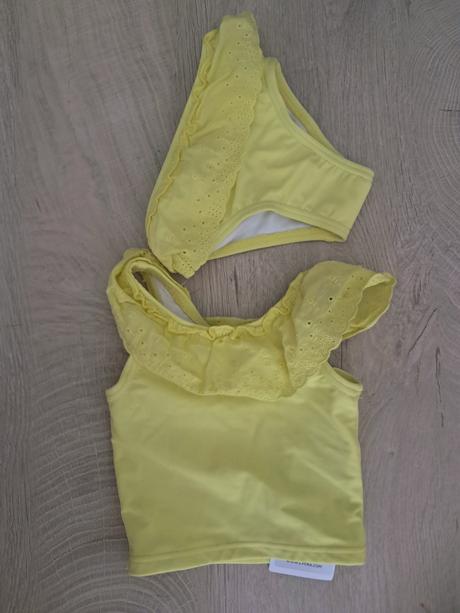 Žlté plavky m&s s upf 50+, marks & spencer,68