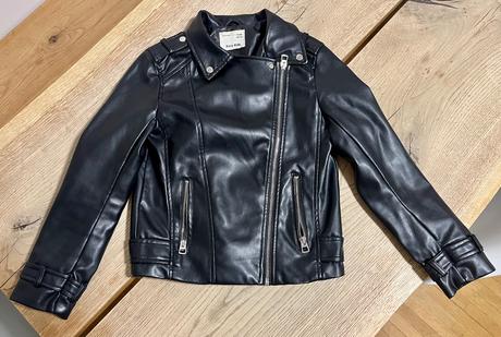 Dievčenská koženková bunda zara, zara,140